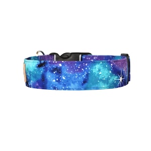 Collar para perros Galaxy, collar para perros espaciales, disponible en 15 tamaños