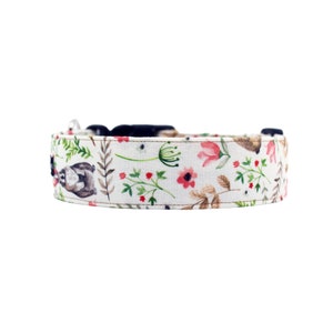Bunny dog collar, Easter dog collar, available in 15 size options XS - XL