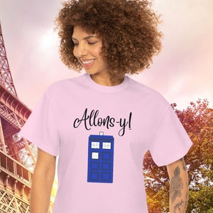 Doctor Who - 10th Doctor Shirt - Allons-y!