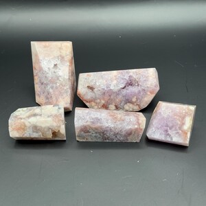 Amethyst with Flower Agate Freeform
