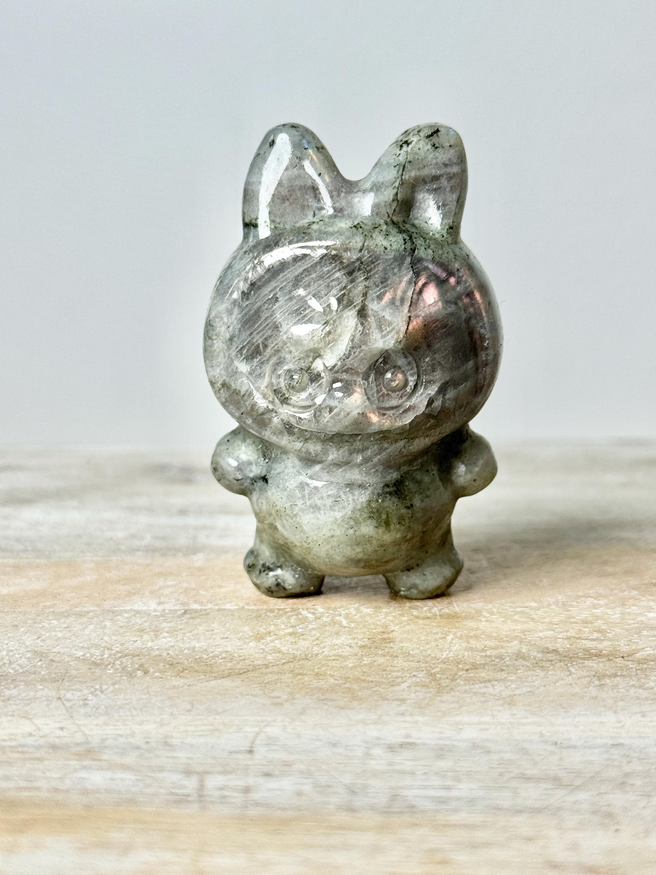 ピンクフラッシュラブラドライトラブブ - Etsy 日本