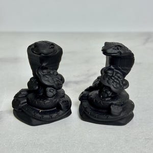 Black Obsidian Snake