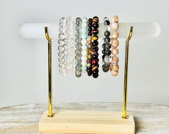 Satin Spar Bracelet Holder