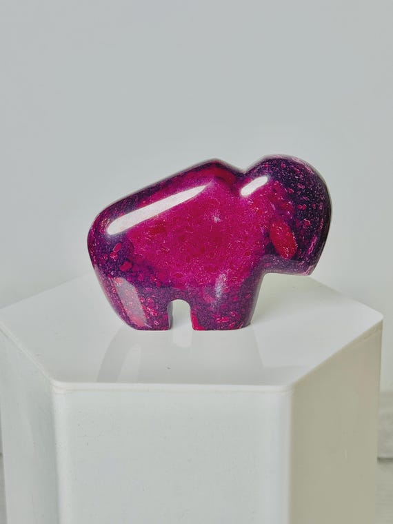 Sugilite Buffalo Carving