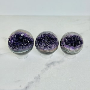 Amethyst Geode Sphäre