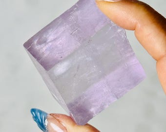 Purple Calcite Freeform From Madagascar
