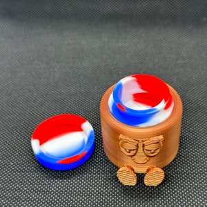 Chill buddy Q Tip Dabber Tool Terp Pearl Organizer Dab Station Mini Dab Pad Terp Pearl Holder Tool Holder 14mm 10mm Holder Silicone Custom