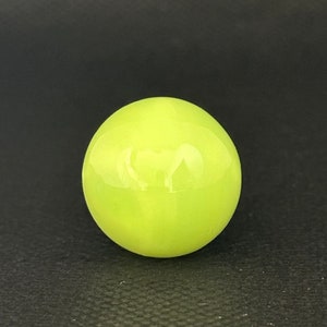 Terp Top Marble- Honeydew Milky Glass Marble Marbles Hand made