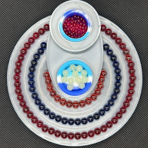Marble Terp Pearl Disk Organizer Dab Station Mini Dab Pad Terp Pearl Holder Tool Holder 14mm 10mm Holder Silicone Custom