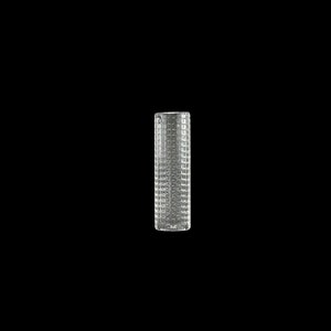 Etched Checkered Quartz Pillar Solid or Hollow Square Pattern Heat Retention Slurper Terp Pearls Heady Glass Art Marble Collectible Crafts