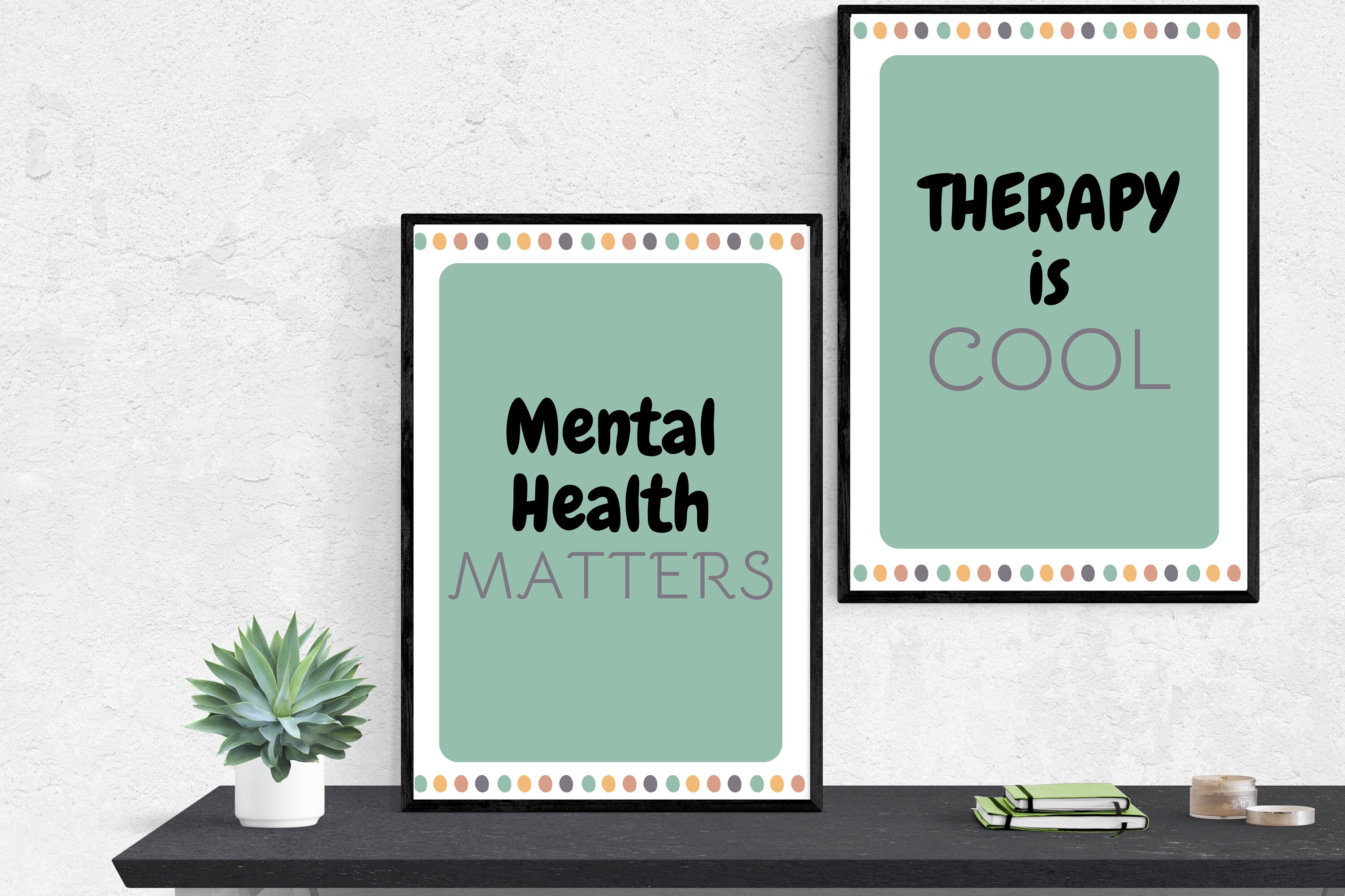 Mental Health Matters Poster | Therapy is Cool | Social Work, Mental ...