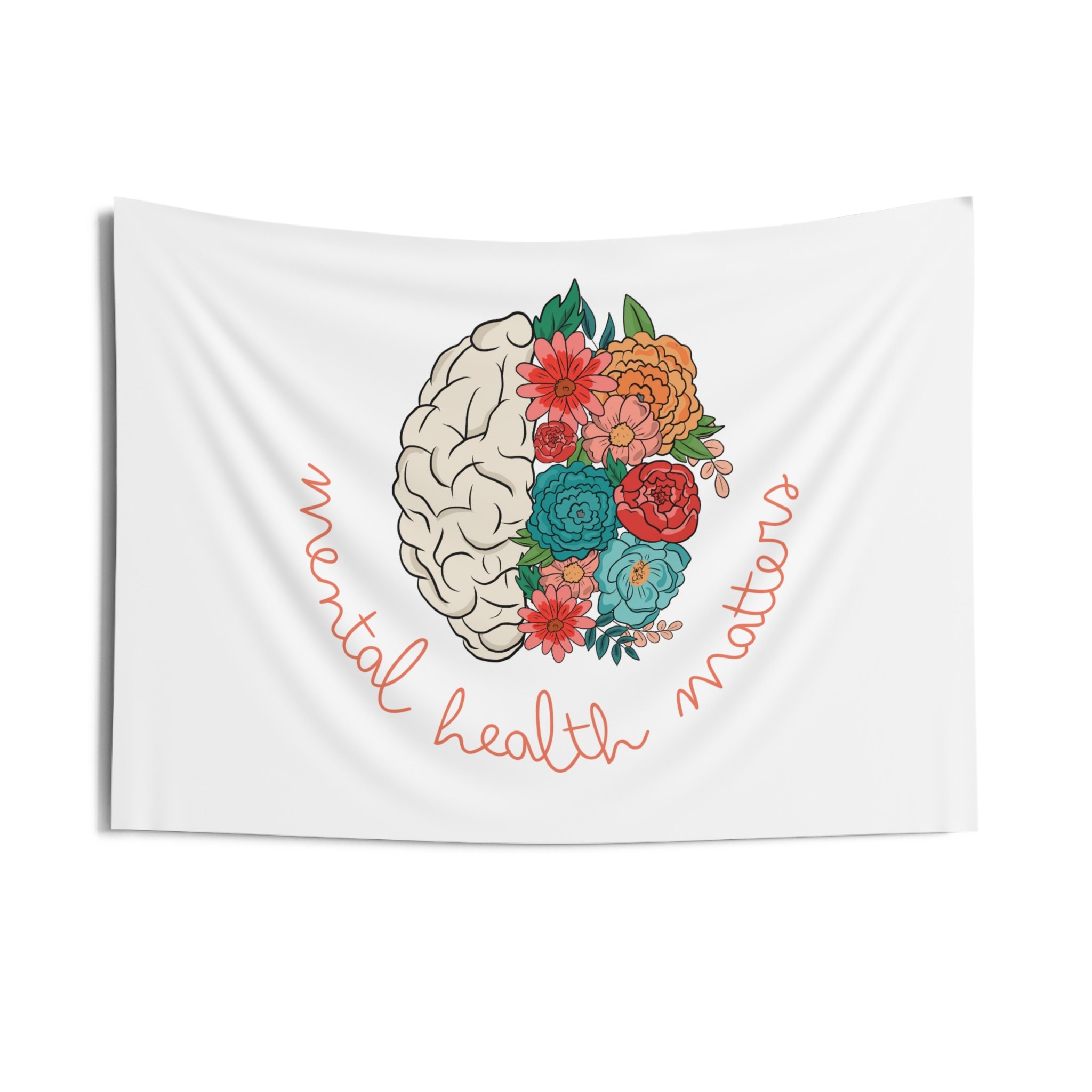 Mental Health Matters Indoor Wall Tapestry Mental Health Advocacy