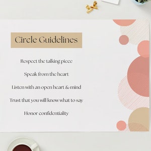 Restorative Circle Guidelines | Restorative Justice Practices ...