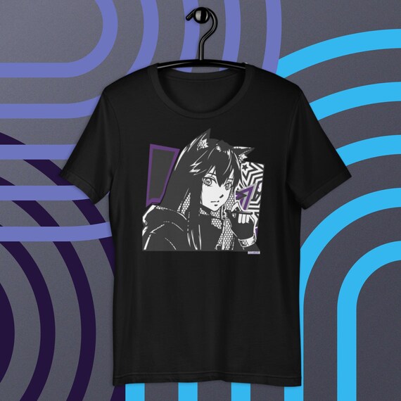 Anime Cat Girl Unisex Staple T Shirt Bella Canvas 3001