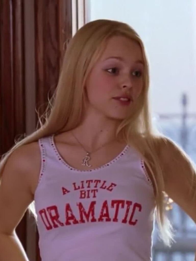 regina george pink sweater
