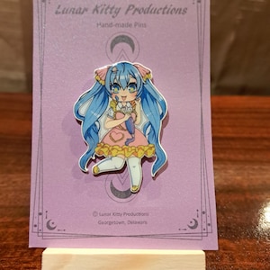 Miku Baker  | Handmade Shrink Plastic Pin