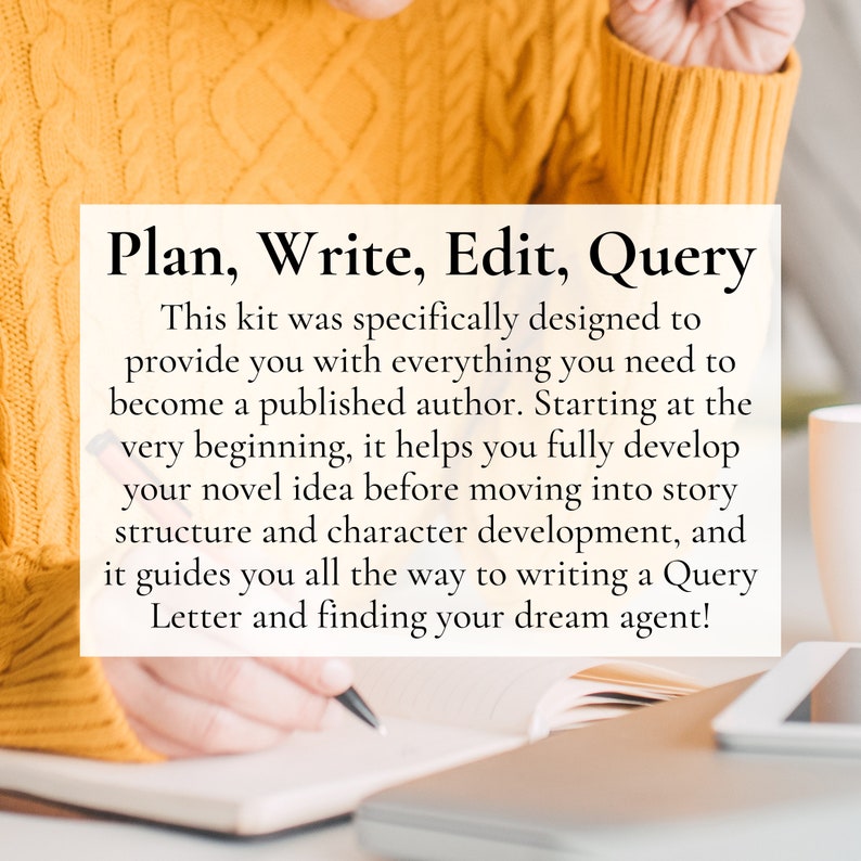 Write a Book Kit Write a Book, Write Your First Book, Plan a Book