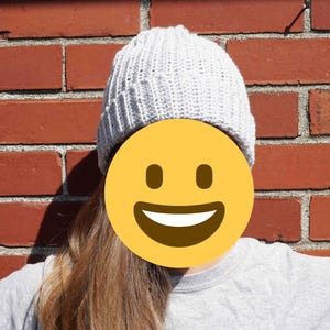 beanie hat crochet pattern PDF instant download