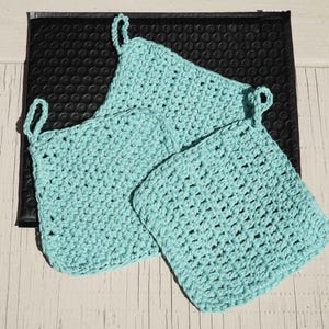 learn to crochet dishcloth pattern and video tutorial bundle