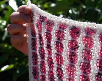 Easy Geometric Crochet Baby Blanket Pattern (PDF Download)