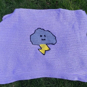 baby blanket crochet pattern PDF instant download