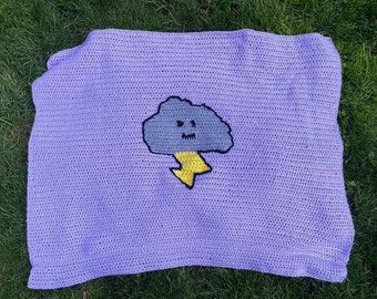 baby blanket crochet pattern PDF instant download
