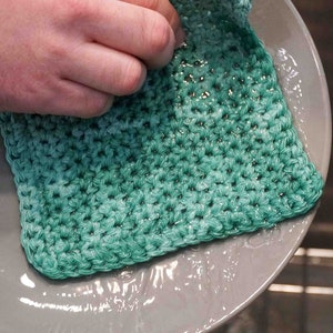 dishcloth crochet pattern PDF instant download