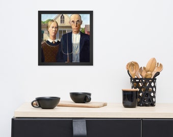 American Gothic Framed Poster