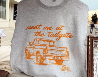 Tennessee Game Day Sweatshirt, Vintage Tennessee Football Shirt, Tailgate Sweatshirt, Rocky Top Sweatshirt, College Football Gift