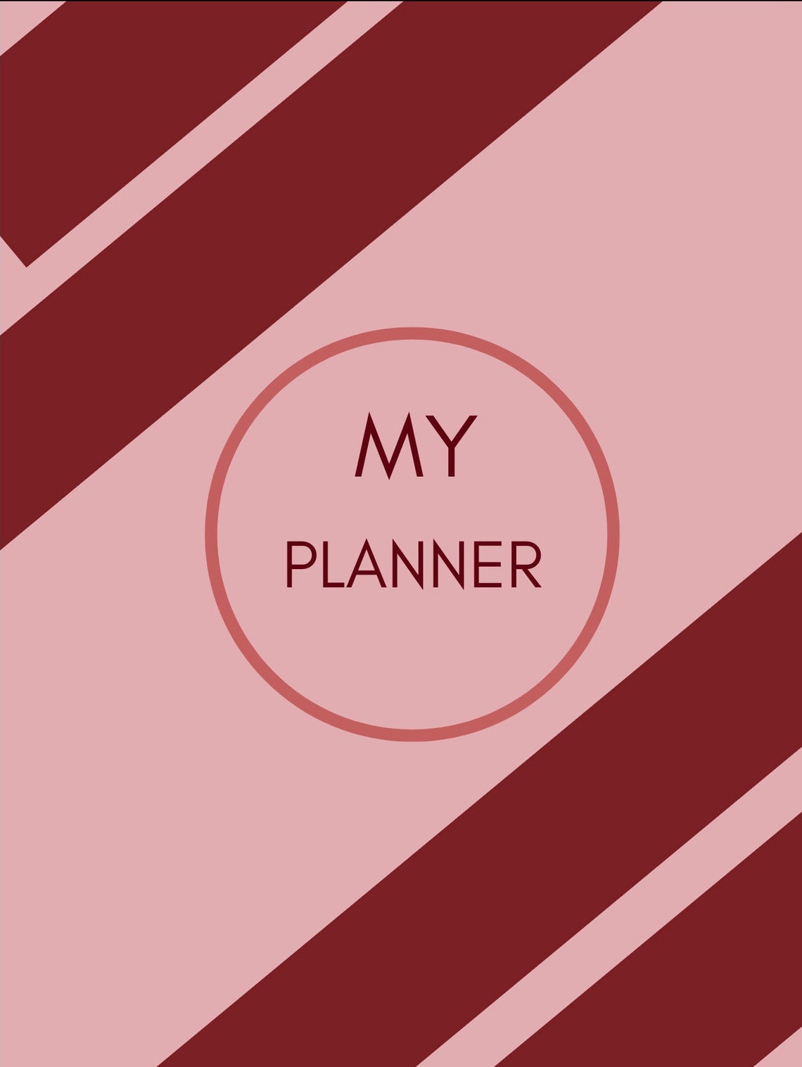 Blush and Bashful Digital Planner Etsy