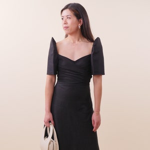 Black filipiniana gown deals