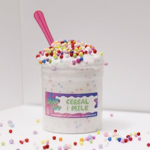 Slime di cereali e latte
