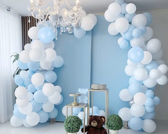 Cerulean Balloon Garland Kit with Shades of Blue for Birthday | Boy Baby Shower | Bachelor Party | Engagement Party | Wedding and More