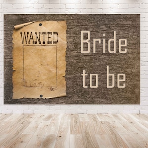 7X5FT Cowgirl Bridal Shower Party Decorations Backdrop | Western Theme Background | Cowgirl Birthday Wall Photo Wall Poster