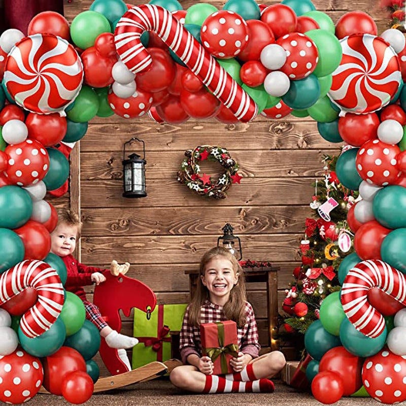 Christmas Balloon Garland Kit - Christmas Decorations - Christmas Balloon Arch Kit - Perfect Addition To Your Christmas Decoration - View #7
