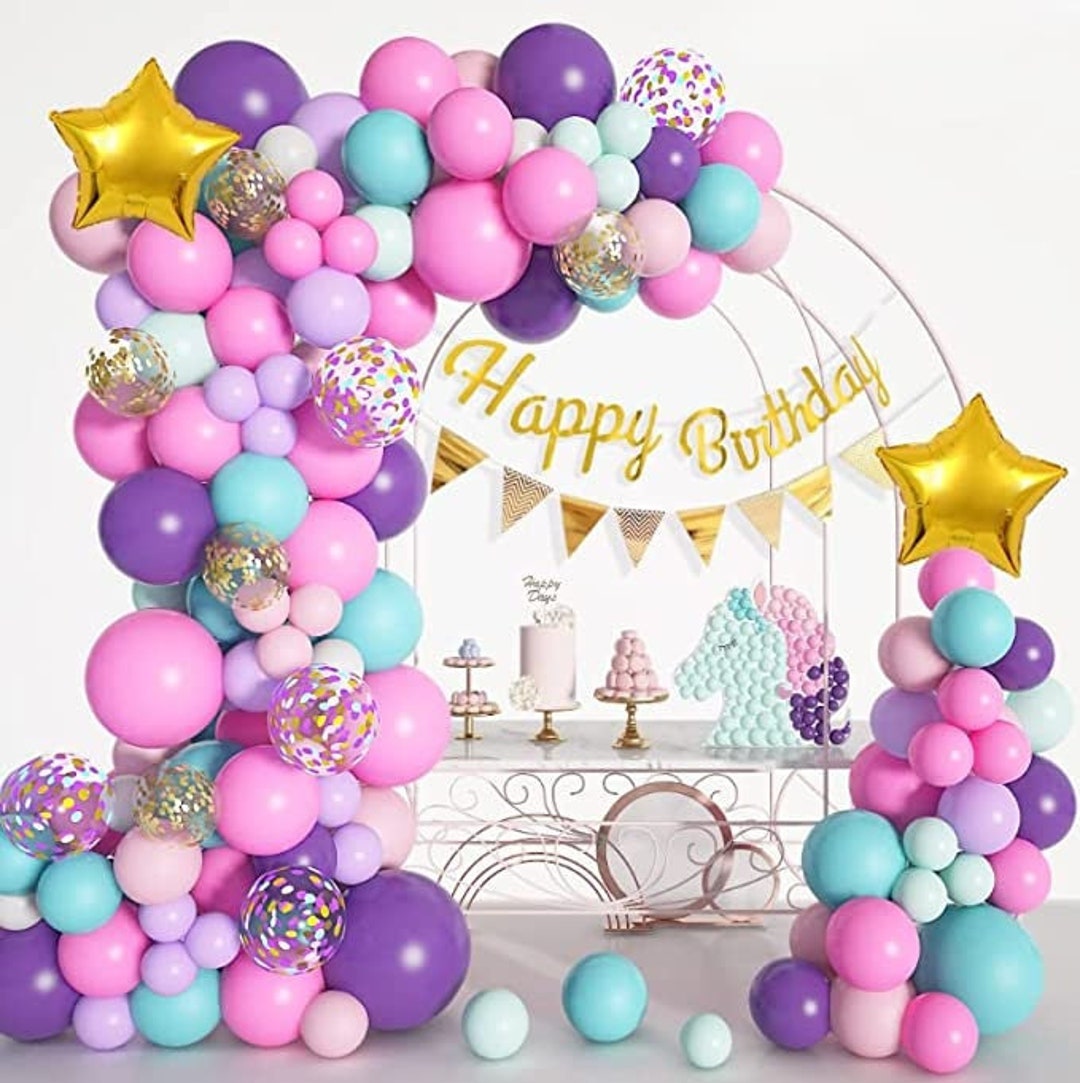 Pastel Happy Birthday Banner Party Decoration Backdrop Women Girls Toddler  Baby Shower Rainbow Wedding Supplies - AliExpress