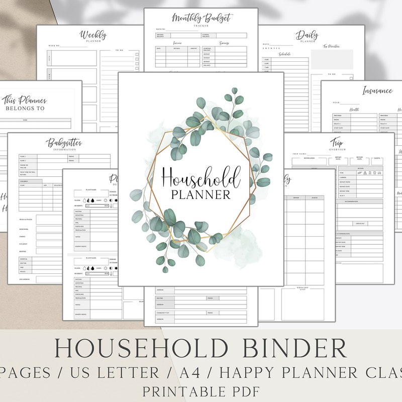 Binder Printables - Etsy