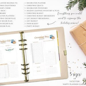 Christmas Planner Printable, the Nutcracker Festive Holiday Season ...