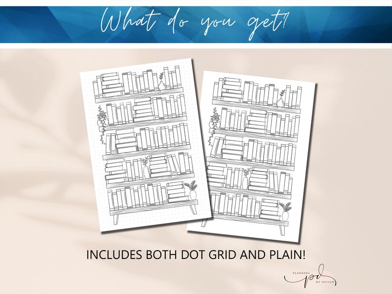 Rastreador de lectura imprimible, rastreadores de libros, registro de lectura para estantería, rastreadores de bullet journal, reto de lectura de 50 y 100 libros, plantillas de Bujo imagen 4