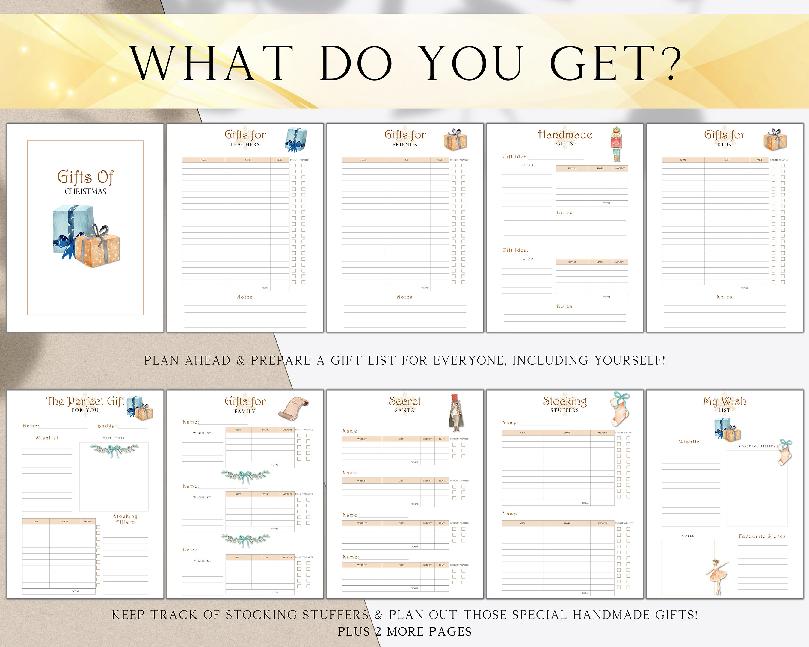 Christmas Planner Printable, the Nutcracker Festive Holiday Season ...