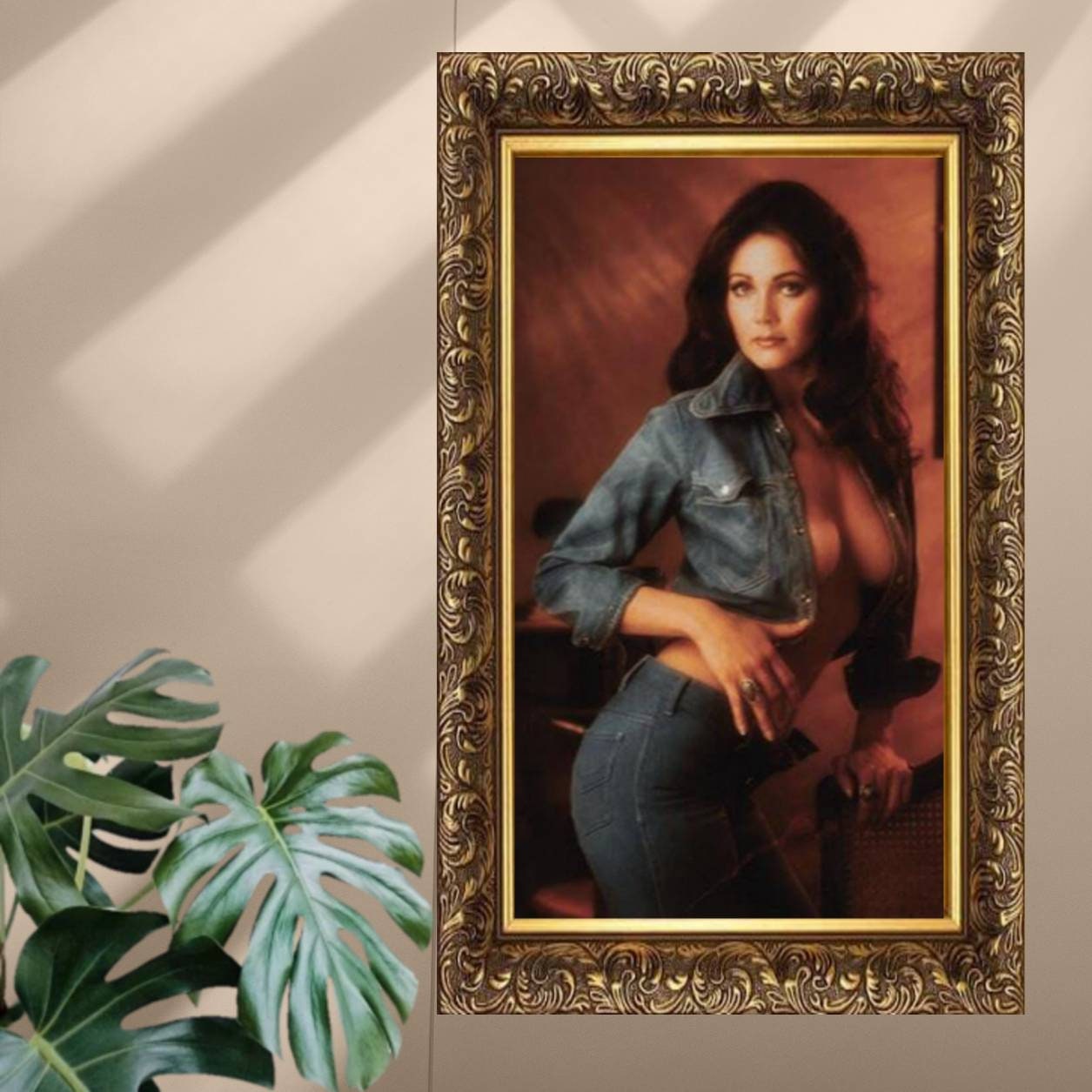 Lynda Carter HQ Art Photo Pretty Sexy Nude Topless - Etsy México