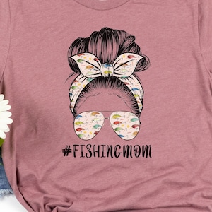 Fishing Mom T Shirt 