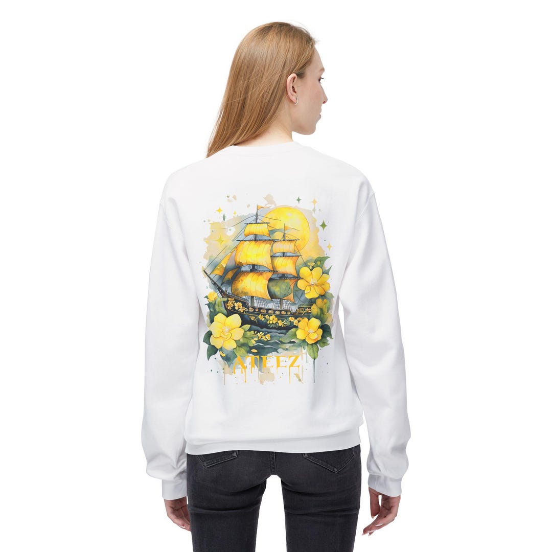 ATEEZ LEMON DROP Pirate Crewneck | Golden Hour Pt.3 Kpop
