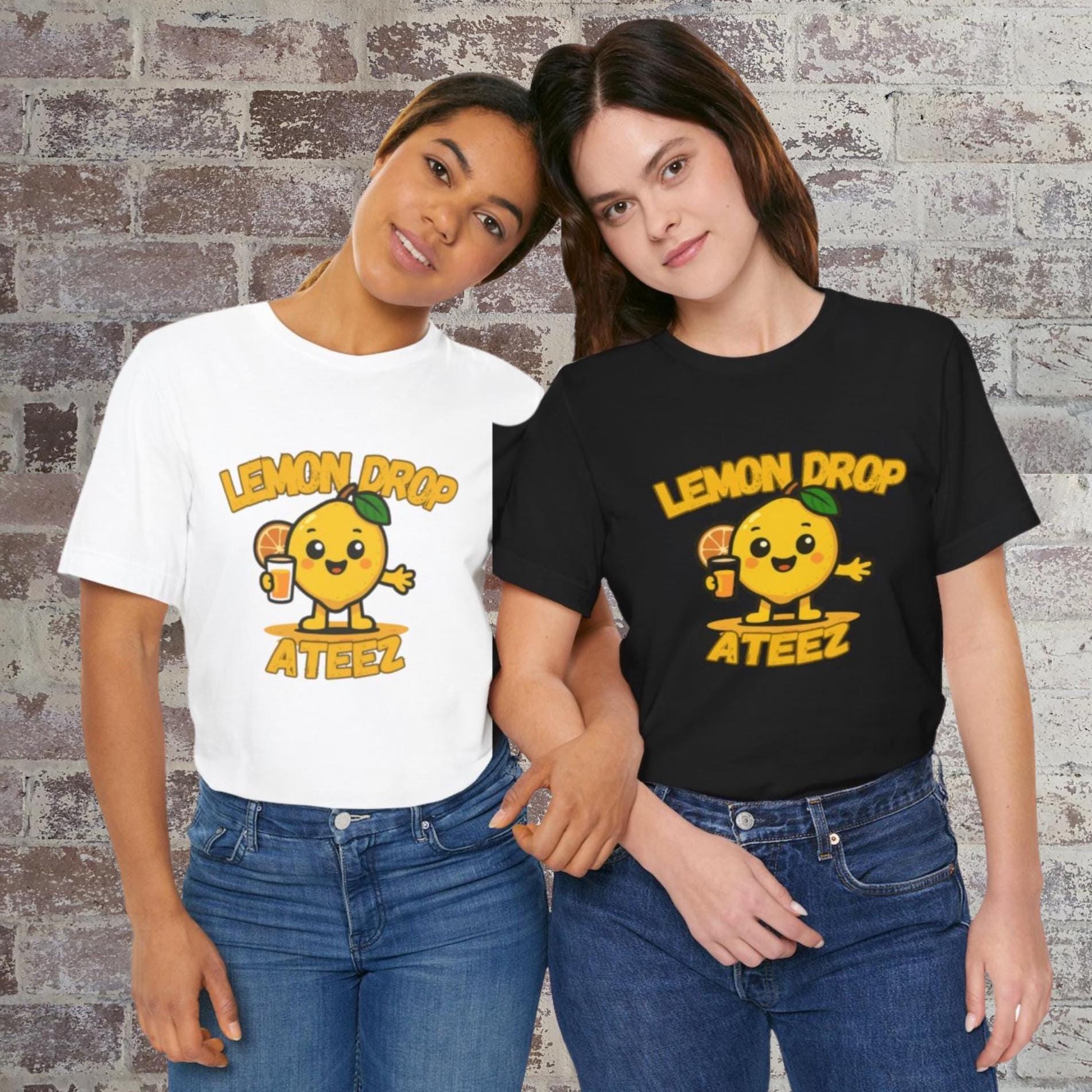 韓国限定 ATEEZ VANDYTHEPINK Lemon Drop Tシャツ ATEEZ X VANDYTHEPINK 'LEMON DROP' T-SHIRT & Hoodie – SEOUL