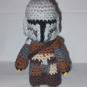 Mandalorian crochet plush