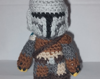 Mandalorian crochet plush