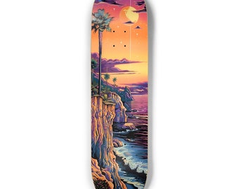California Cliffs - Skateboard Deck, 8.5"