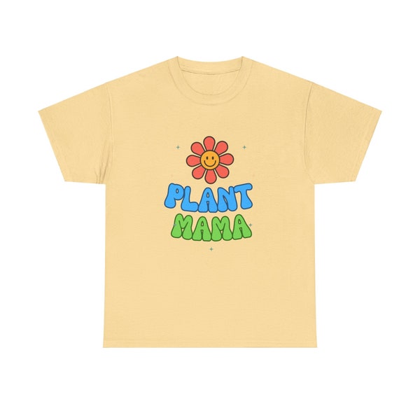 Plant Mama T-shirt, Gardening, Gardener, Garden Shirt, Casual Comfort, Nature Lovers, Trendy Summer Fashion