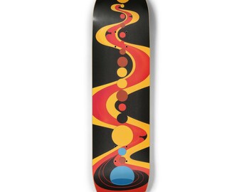 Original Art Skateboard Deck - Unique Design