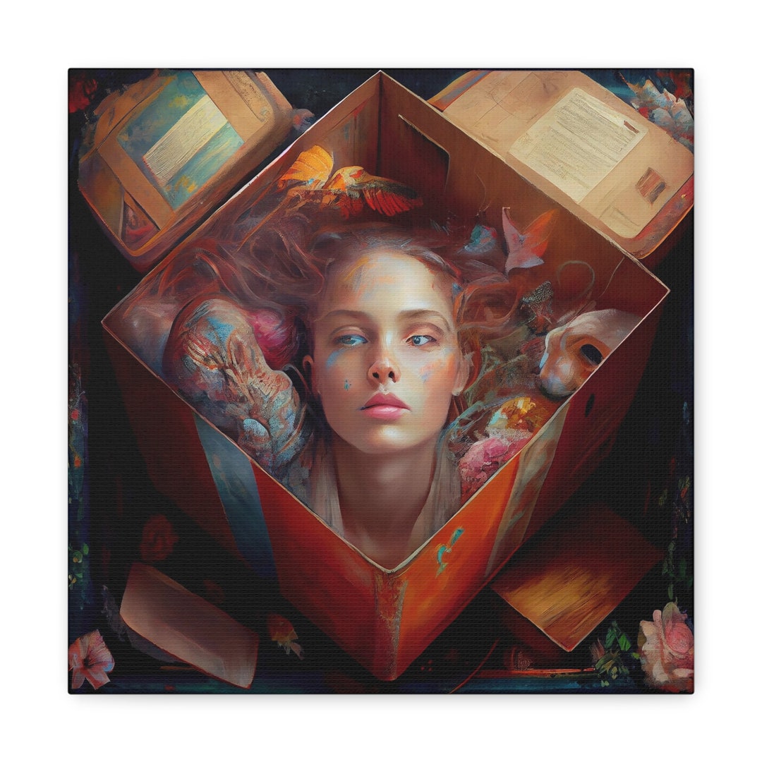 Am I Living in a Box Etsy